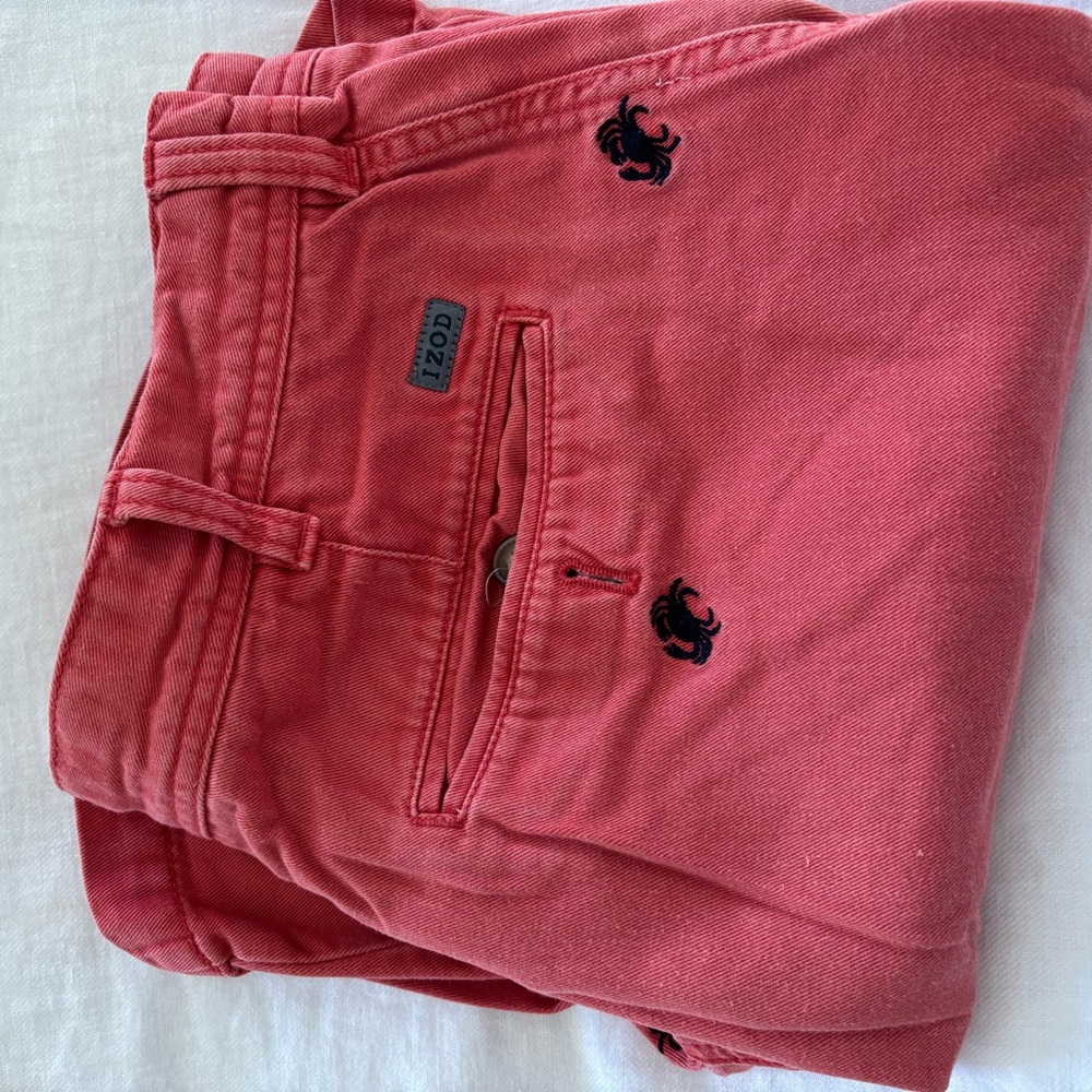 Men’s Izod Shorts - Crab Pattern